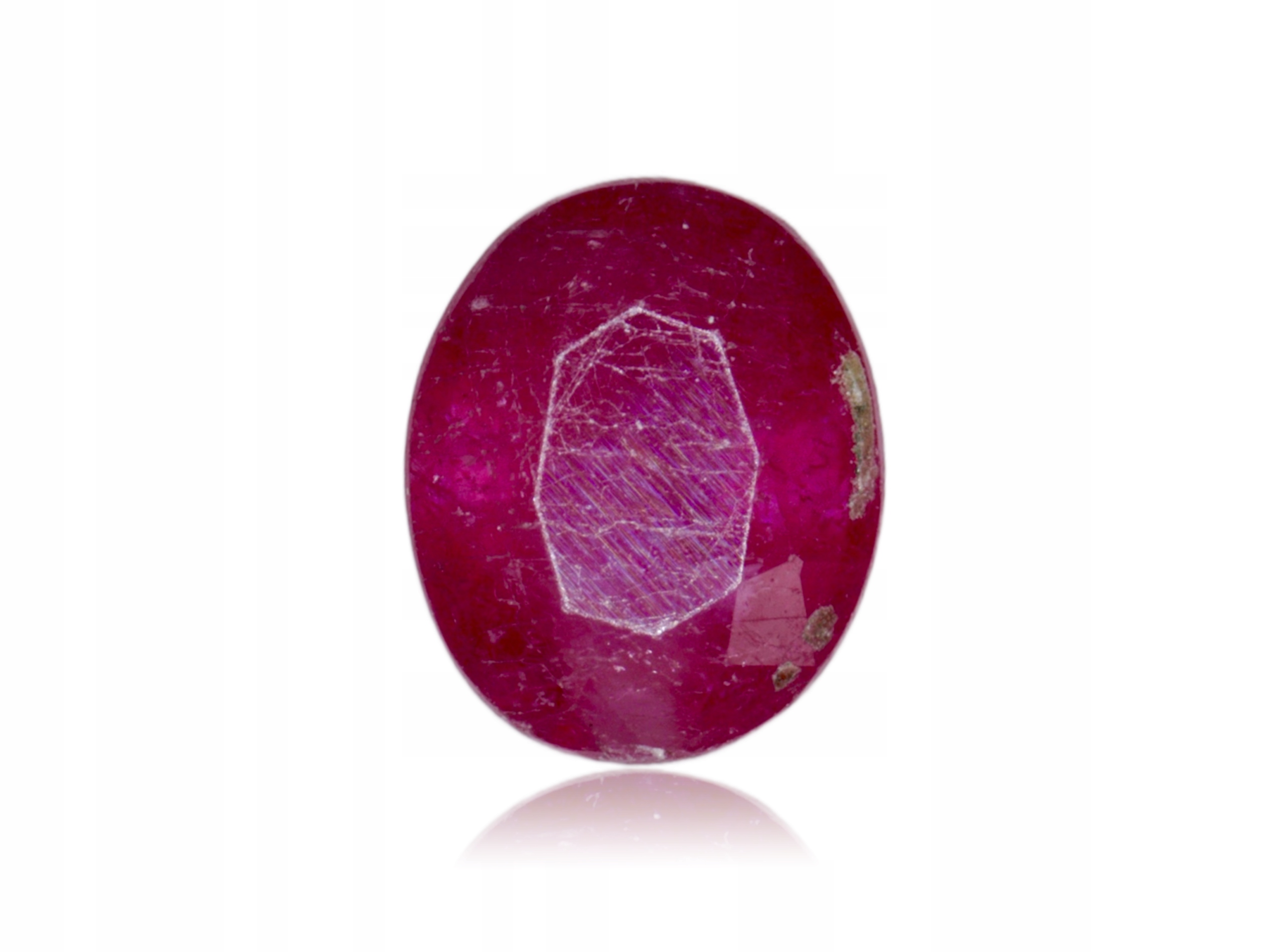 Rubín 0.85ct Ovál Myanmar eCertifikát Wbd