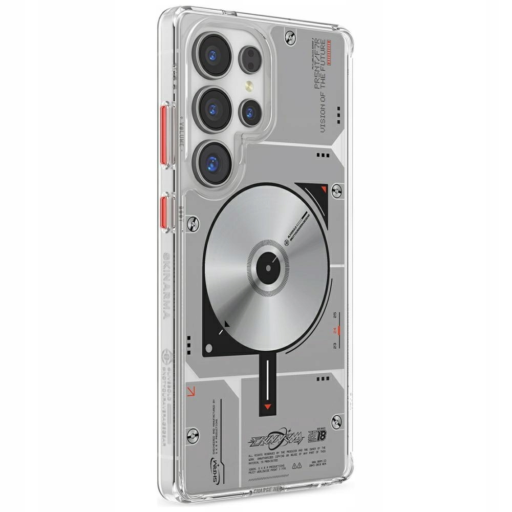 Pouzdro Pro Samsung Galaxy S25 Ultra Skinarma Nova Magsafe Průhledné