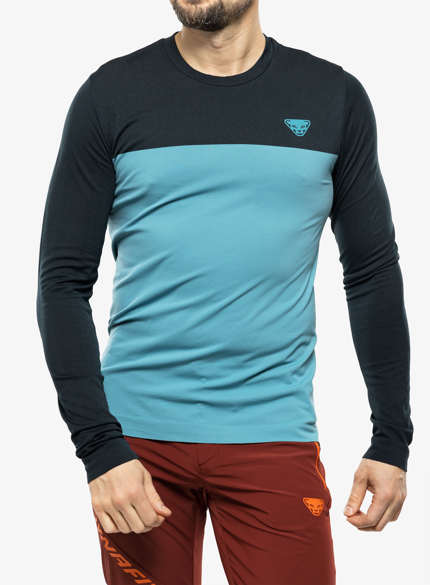 Pánský dlouhý rukáv Dynafit Traverse S-Tech Longsleeve storm blue XL/XXL