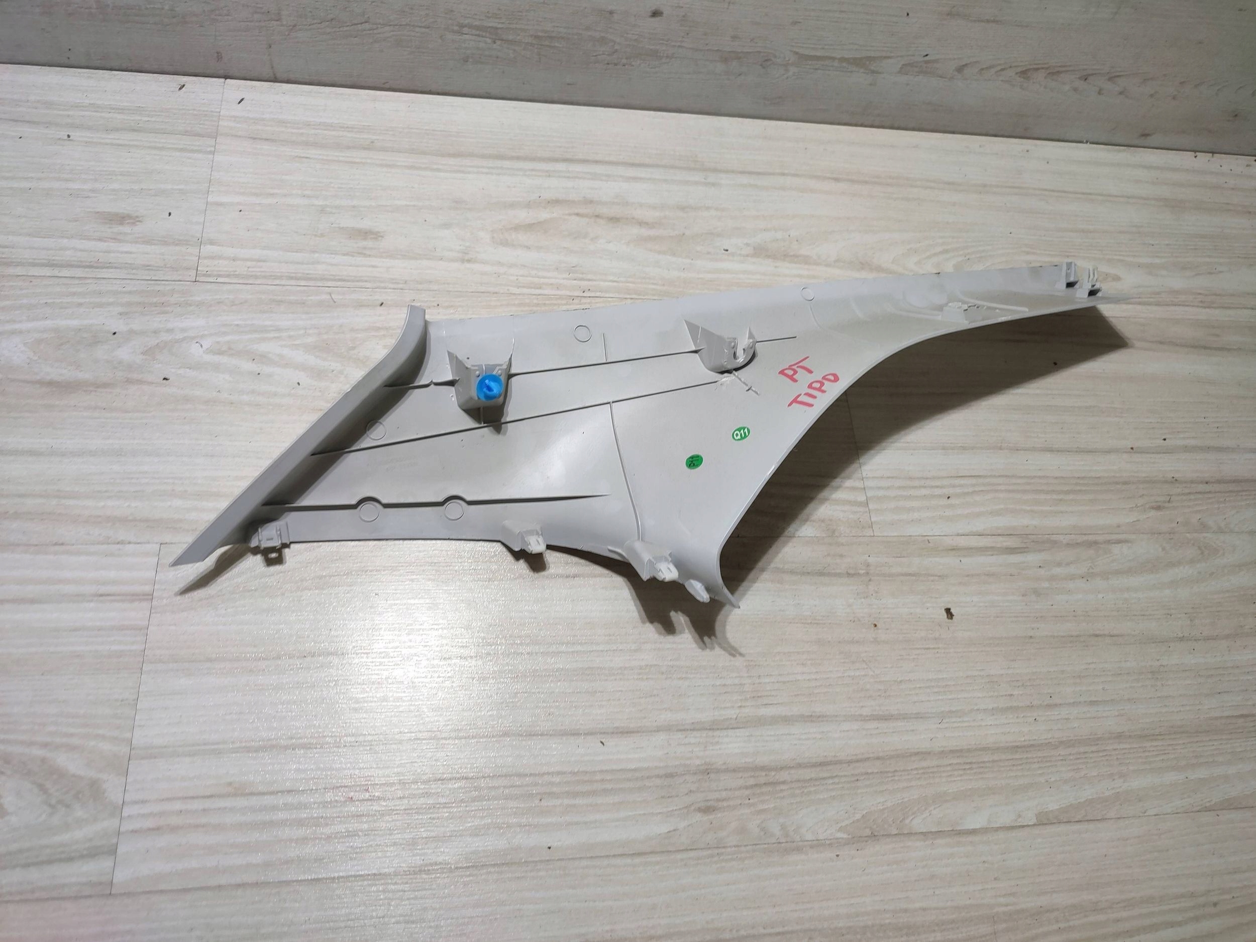 Fiat Tipo 2018 rear part side right cover upper slupka / B