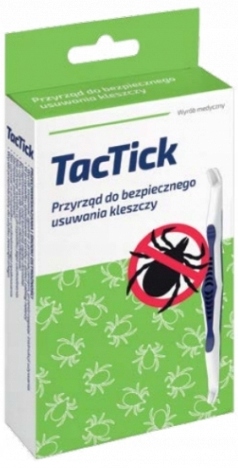 

Tactick przyrząd do bezpiecznego usuwania kleszczy