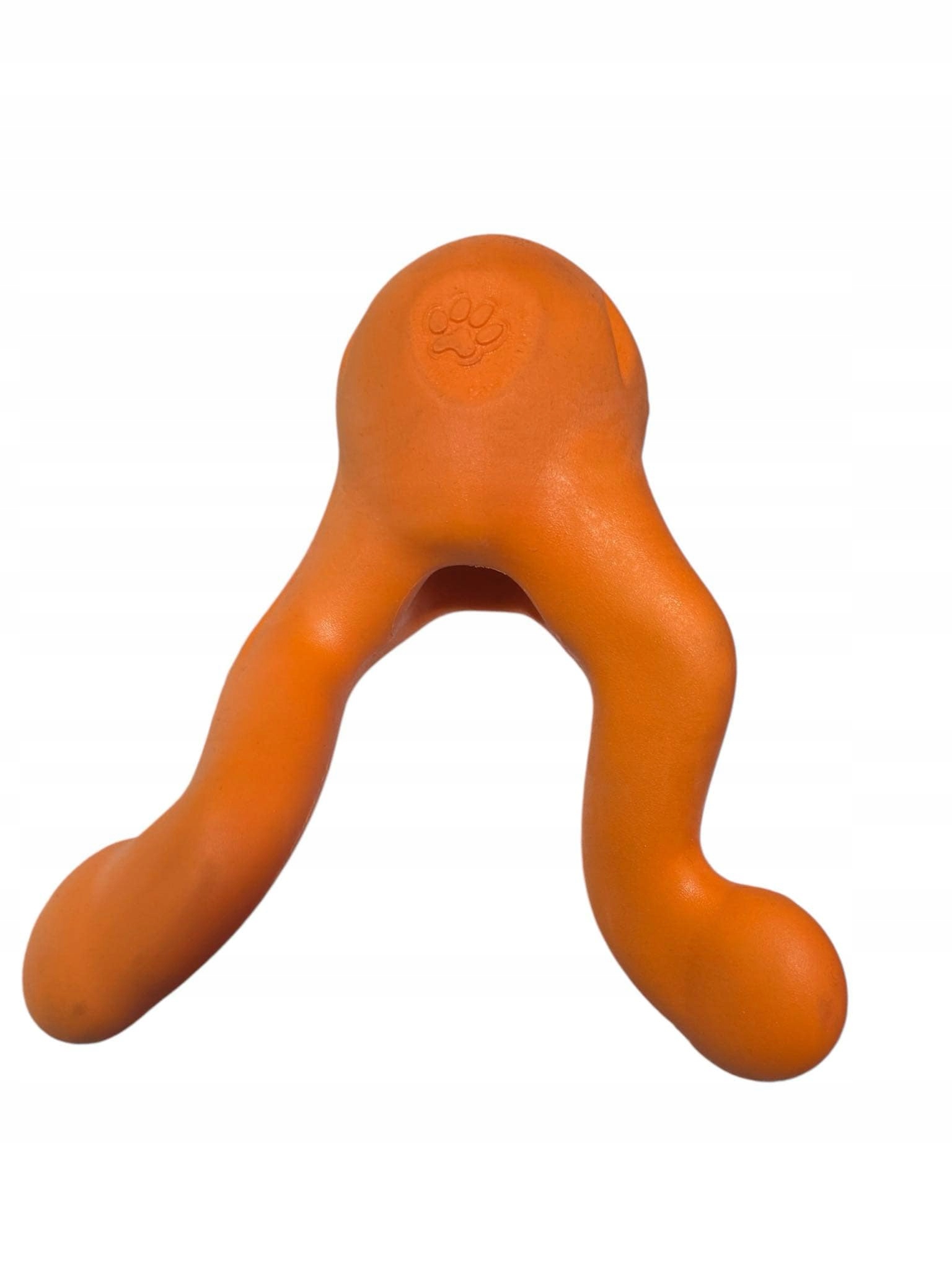 Levně Hračka pro psy West Paw Zogoflex Tizzi Dog Toys Large (L), oranžová
