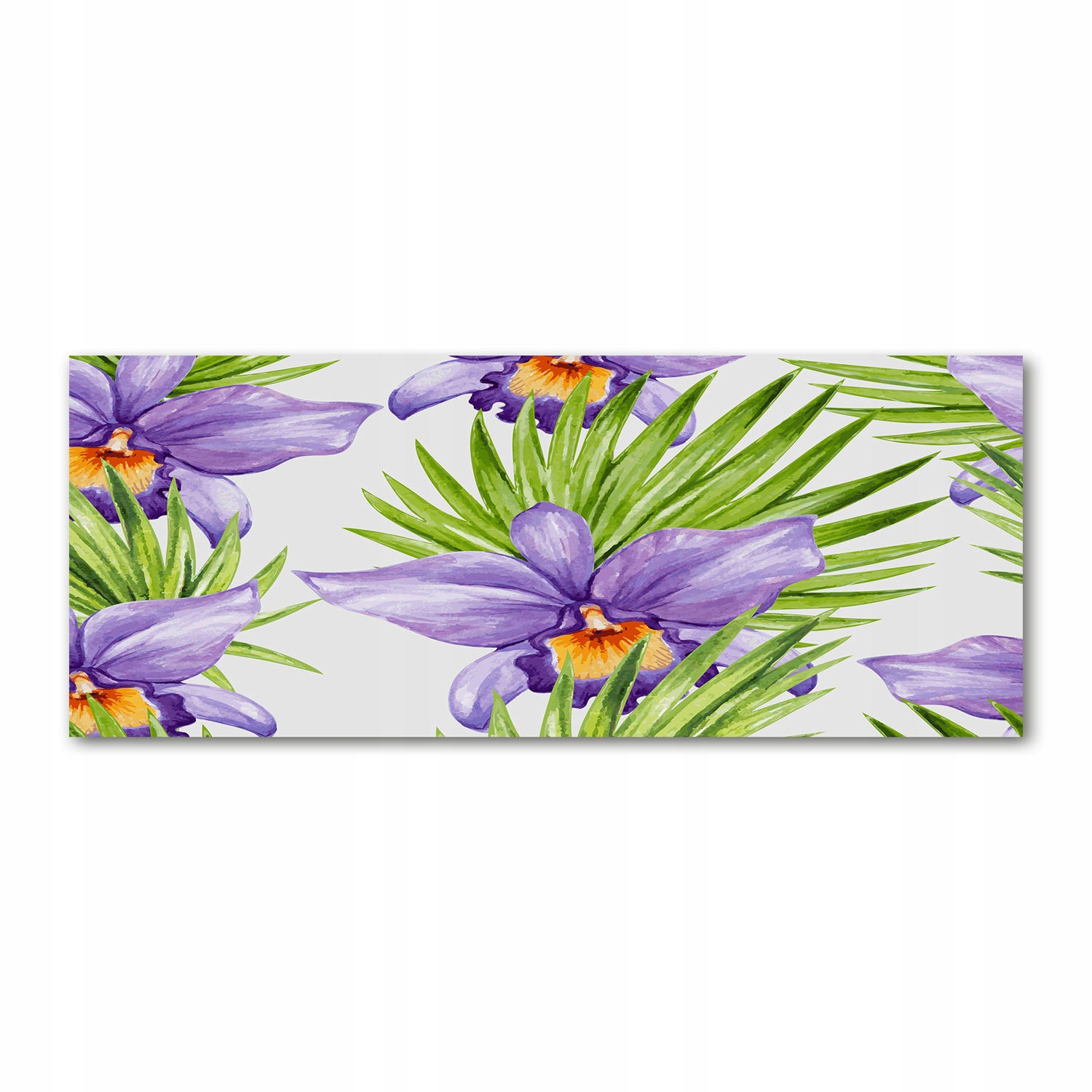

Foto obraz duży akryl nowoczesny Orchidea 125x50cm