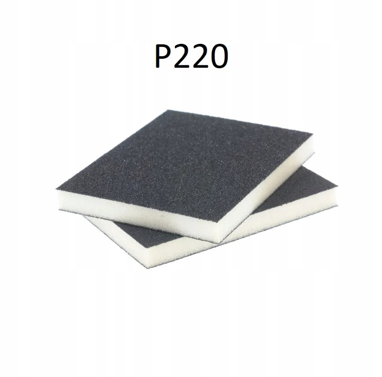 Gąbka ścierna dwustronna 120x98x13mm GR220