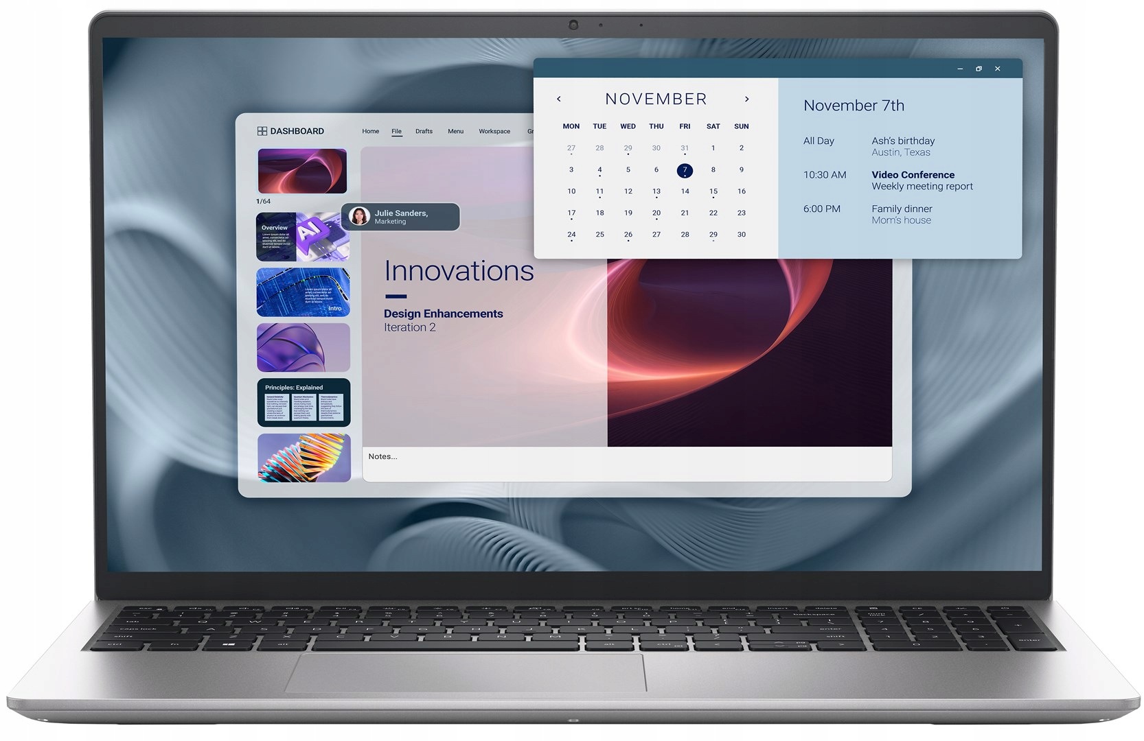 Laptop Dell Pro 15 Essential i5-1334U 15,6" Fhd 120Hz 250nits 16GB DDR5 440