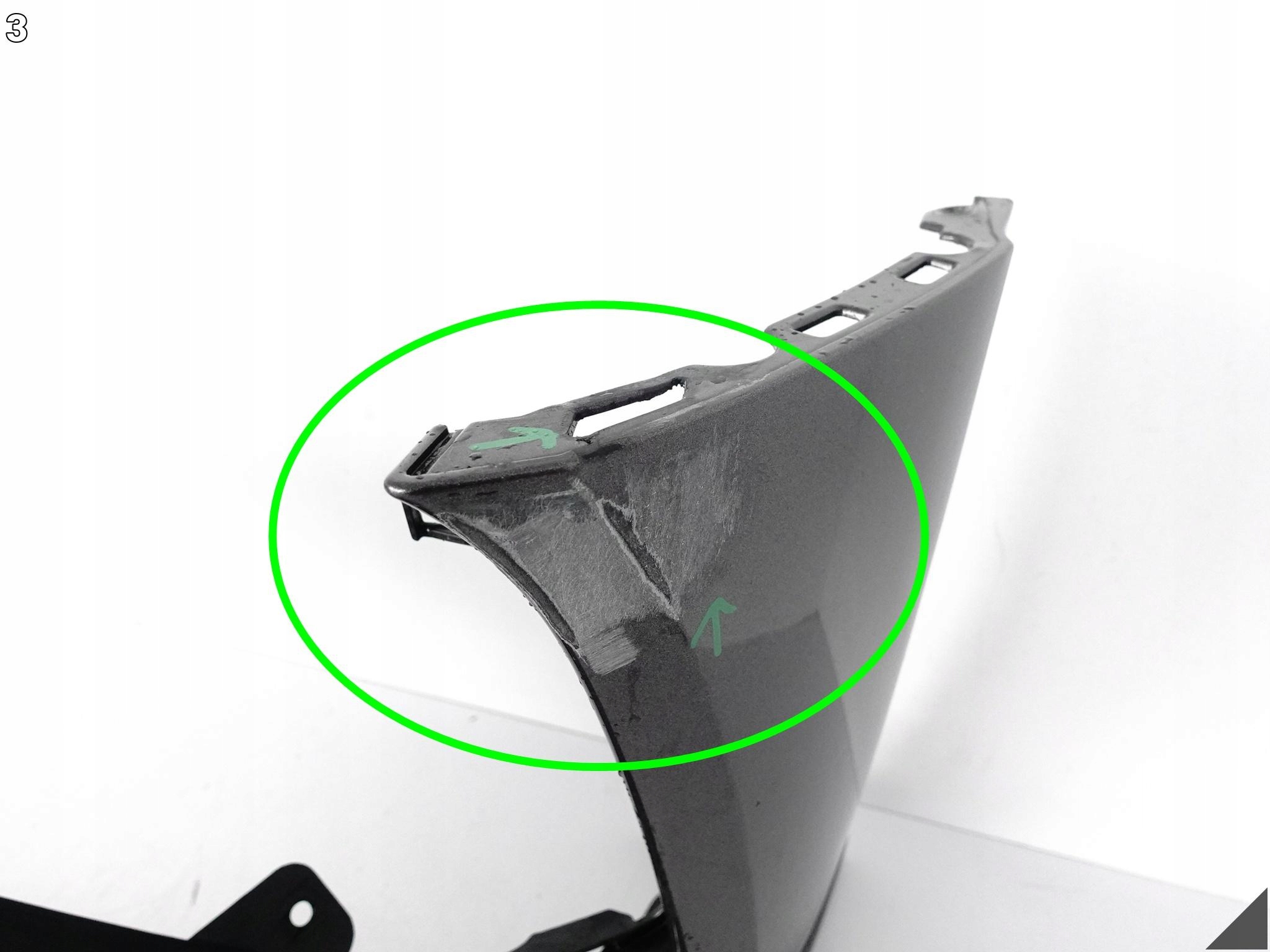 BENTLEY CONTINENTAL GT 3SD 18-24 bumper BUMPER + SPOILER CARBON front
