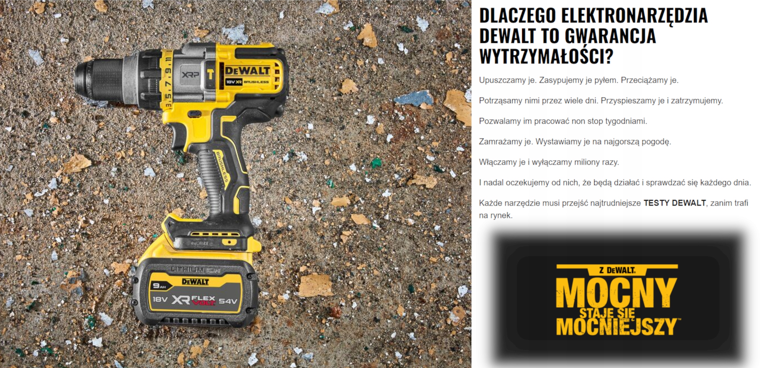 DeWALT BITY T40 50mm EXTREME TORSION 5 SZT DT7399T Seria DT