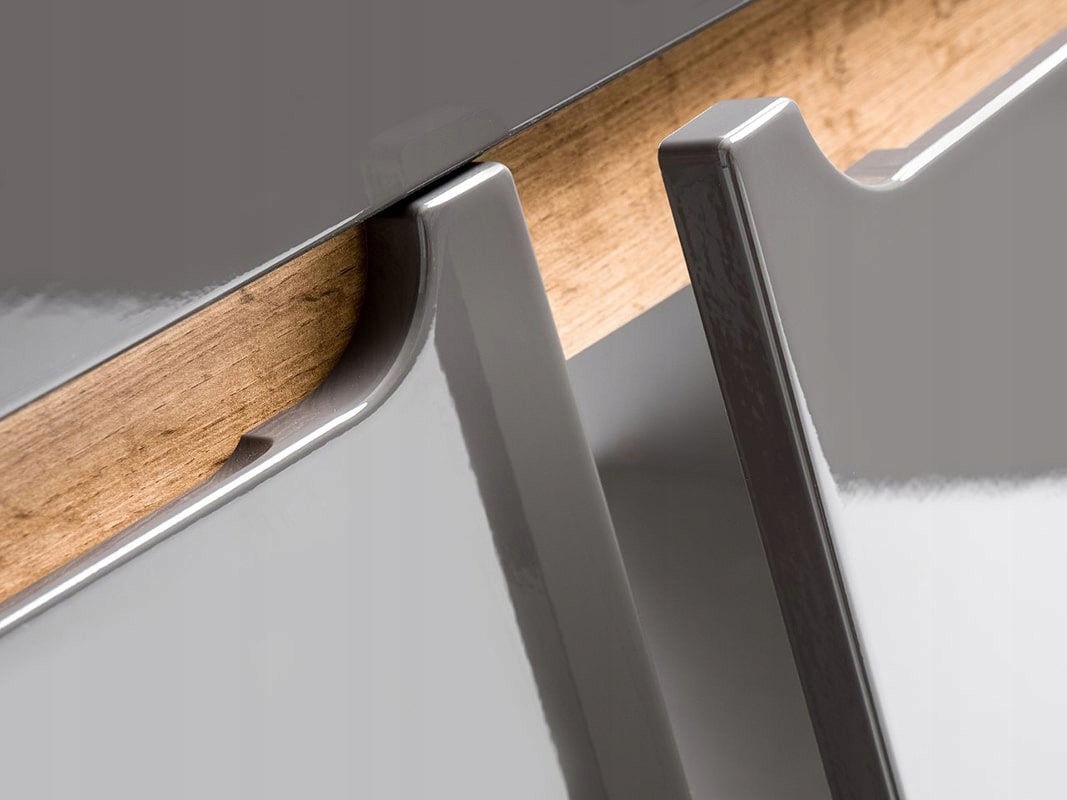 Szafka pod umywalkę 80 cm BALI GRAFIT 821 stojąca Kolor frontów szary