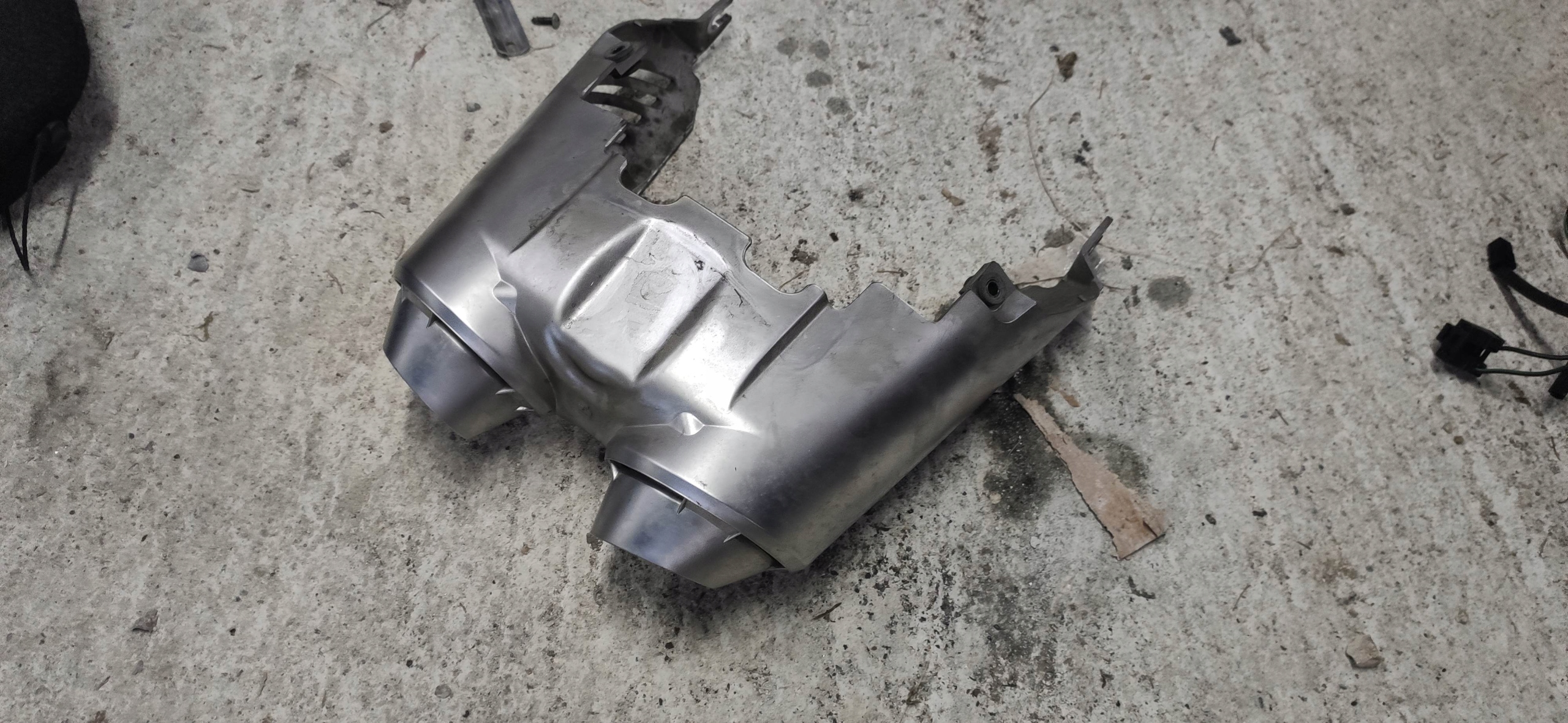 5VX GF30 - ЕС ГЛУШИТЕЛЬ ЗАДНИЙ YAMAHA FAZER FZ6 04-09 ХРОМ