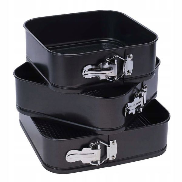 tortownice do pieczenia czarne 18, 20, 22 cm , 3szt. SN54591 — 7