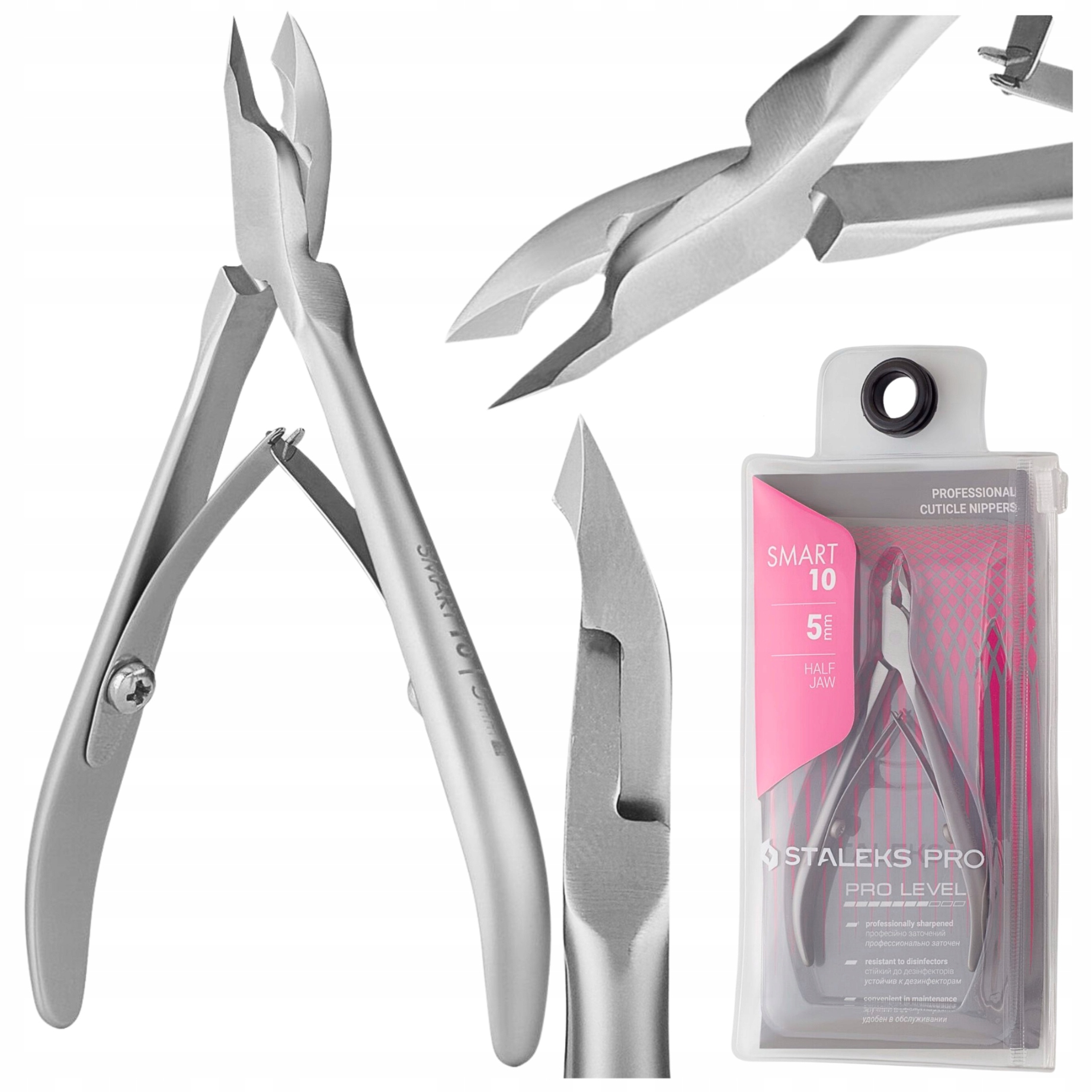 Staleks Pro Smart Kleštičky na kůži Smart 10 5 mm Ostré NS-10-5