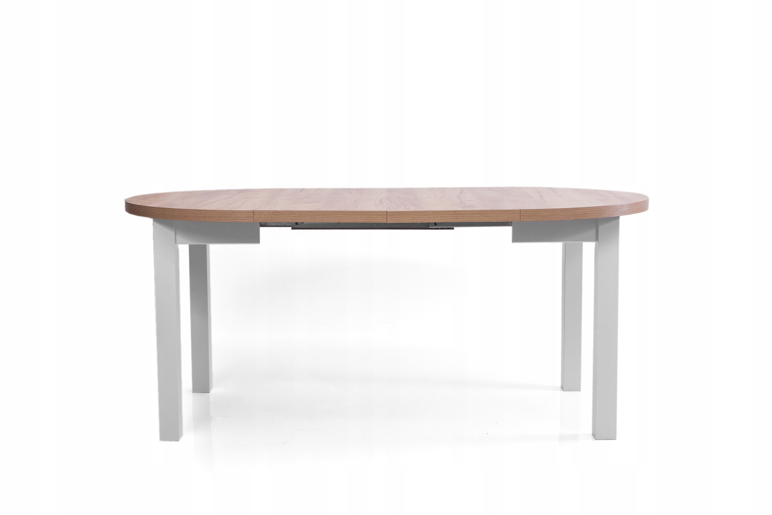 STÓŁ okrągły ROZKŁADANY 100-180 cm salon jadalnia Głębokość mebla 100 cm