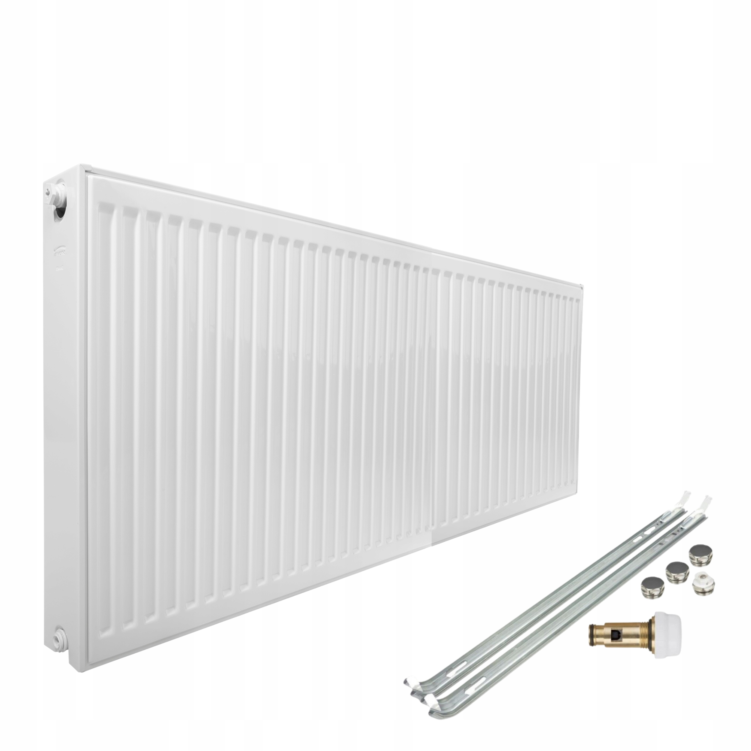 Ocelový Deskový Radiátor Spodní Boční Připojení 600x1600 Typ V22 Set