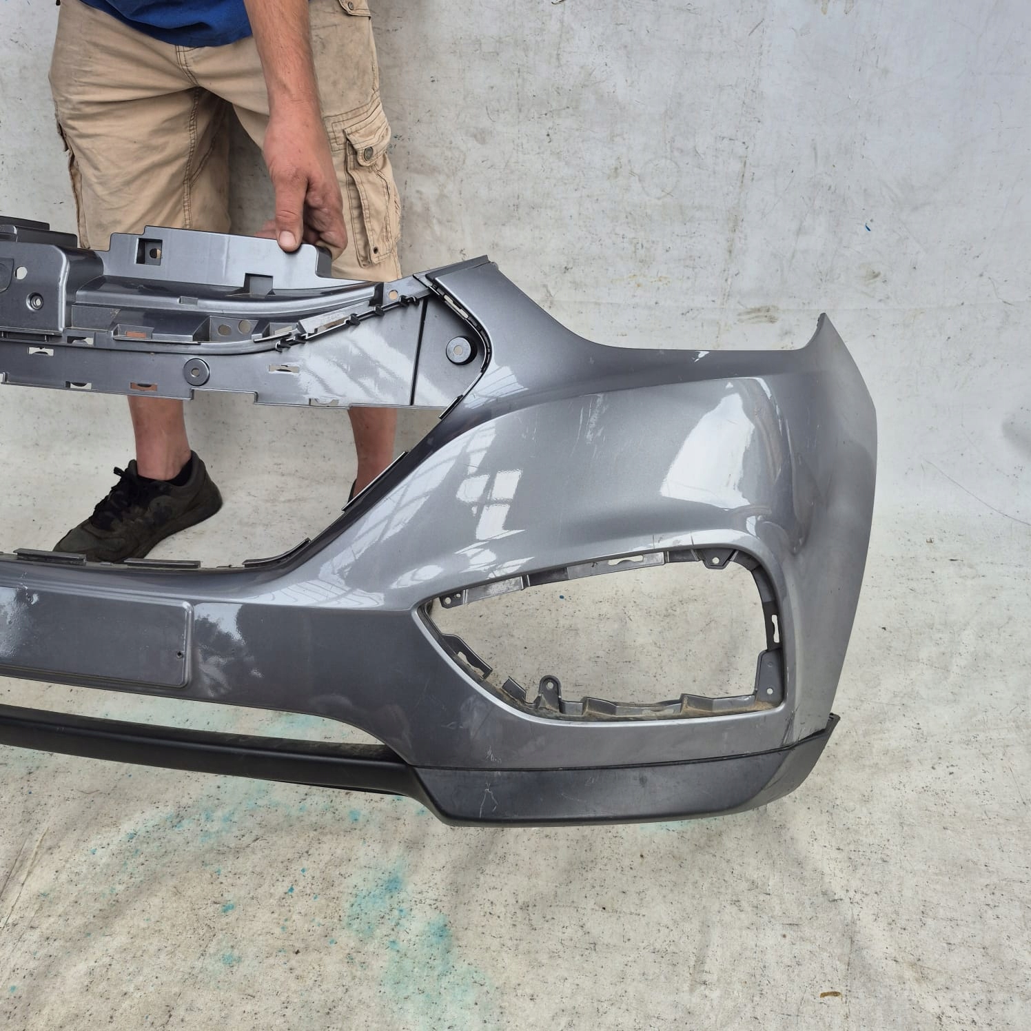 HYUNDAI IX35 09-15 bumper front front without DZIUR 86511-2Y000