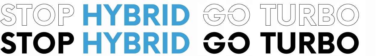 NAKLEJKA AUTO STOP HYBRID GO DIESEL TURBO GAS LPG TDI SMOG V6 V8 V10 V12 Producent inny