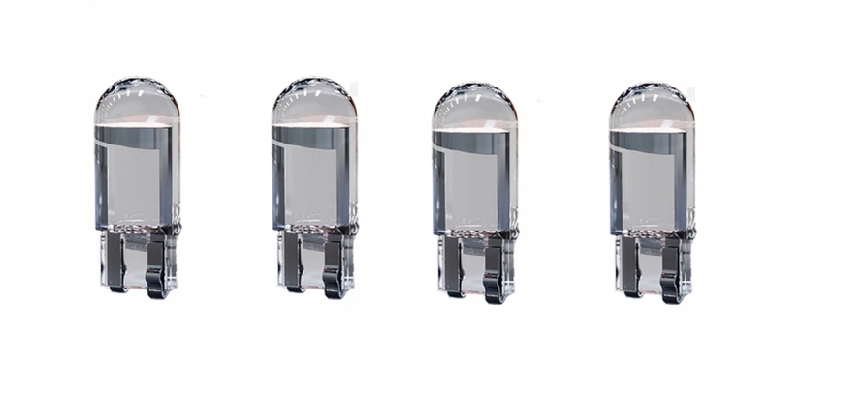 

4x Żarówka Led W5W T10 Cob Transparentna