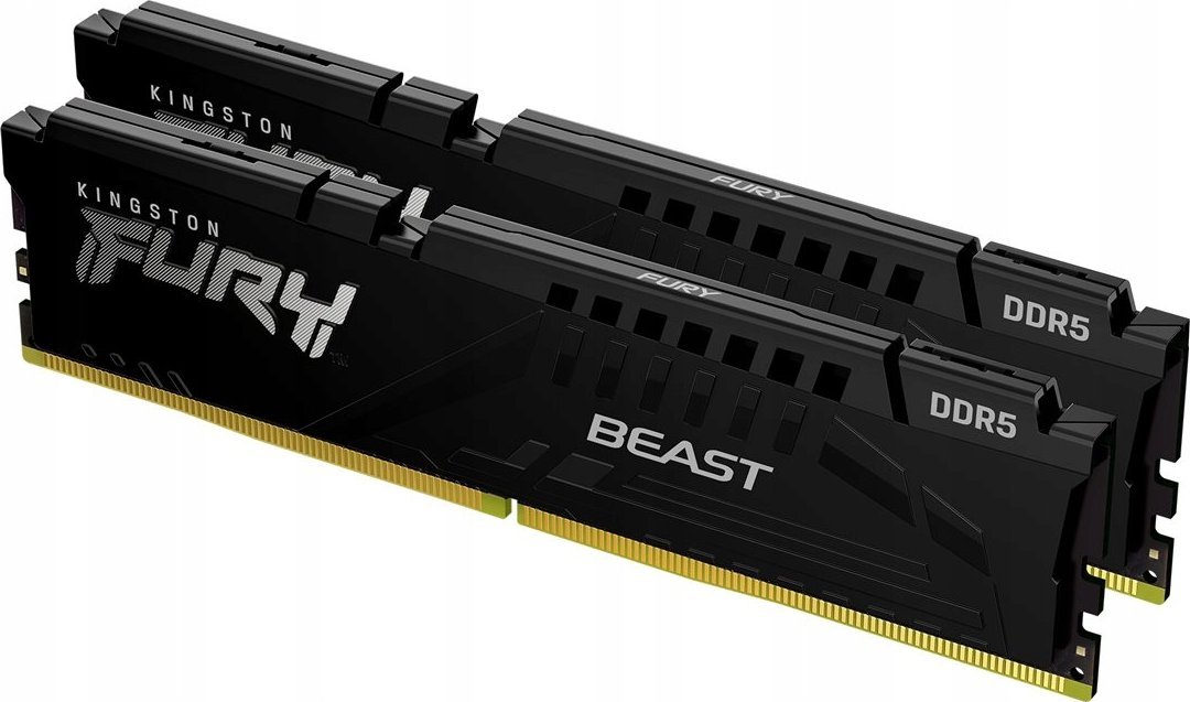 Kingston Technology FURY Beast 64GB 6000MT/s DDR5 CL30 DIMM (Kit of 2) Black EXPO