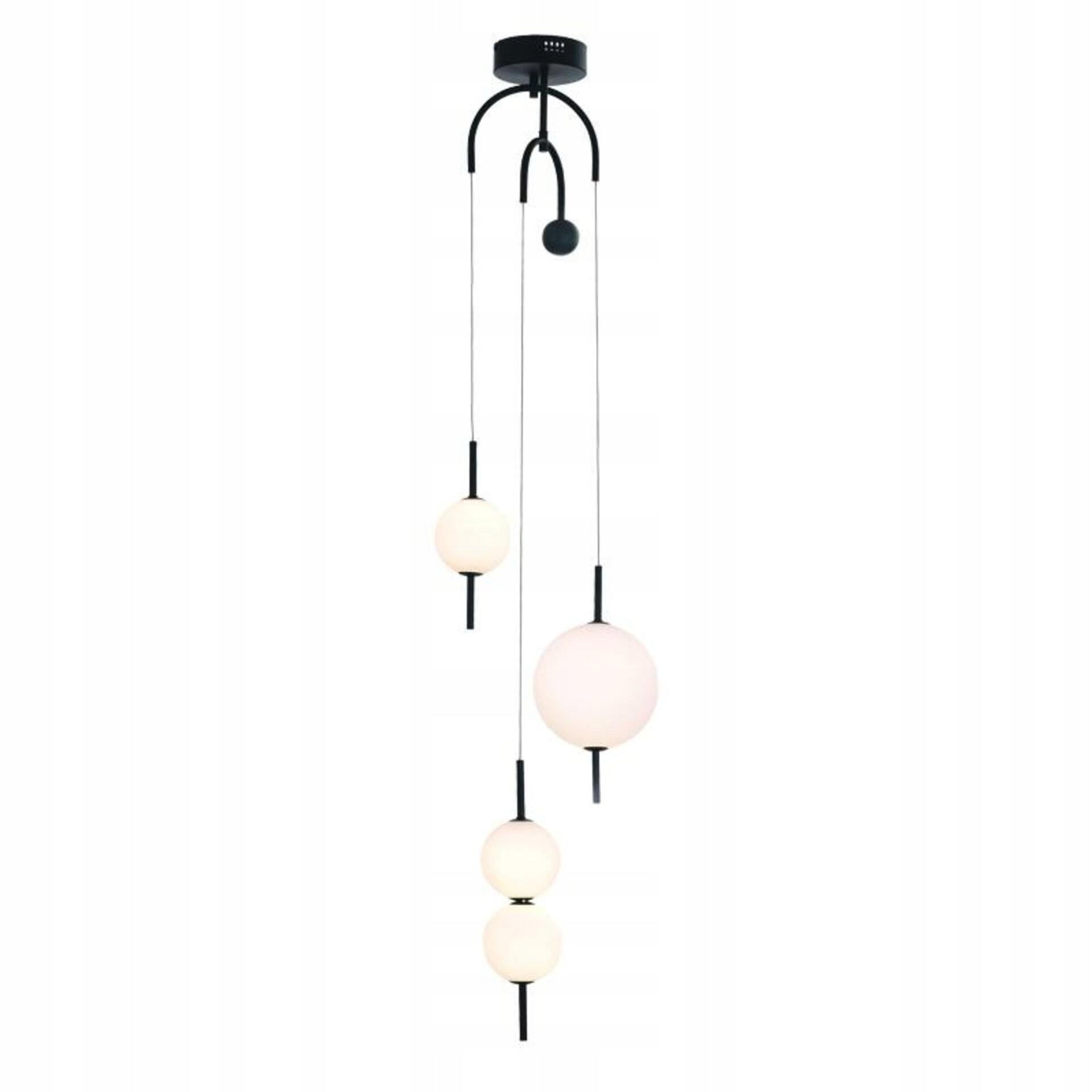 Aca Lighting závesné svietidlo Led 19W 3000K 1950lm Amelia čierna matné skl