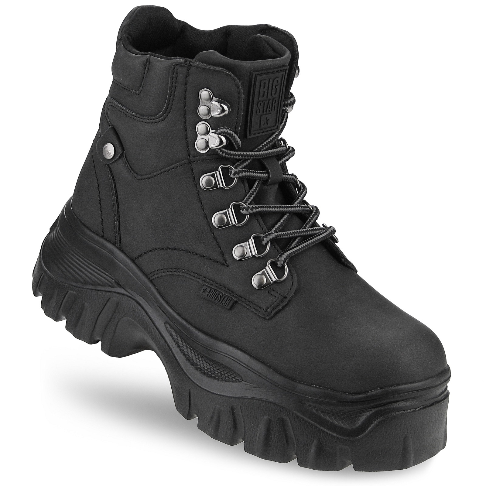 

Botki damskie Big Star buty Trapery KK274368 38