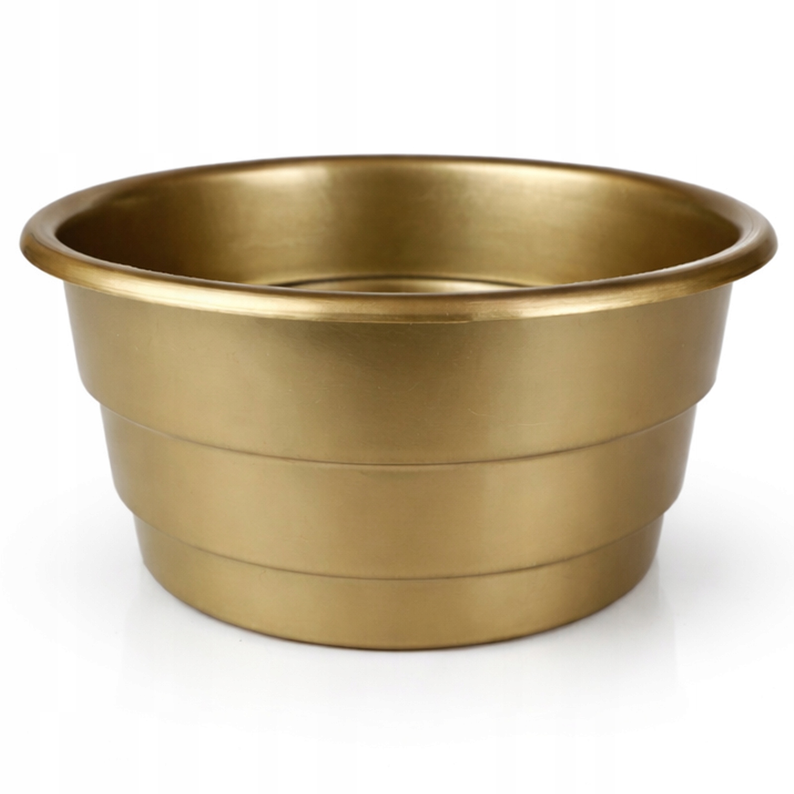 10 x Miska wyrobowa florystyczna Doniczka śr.22cm Stroik Kompozycja ZŁOTY