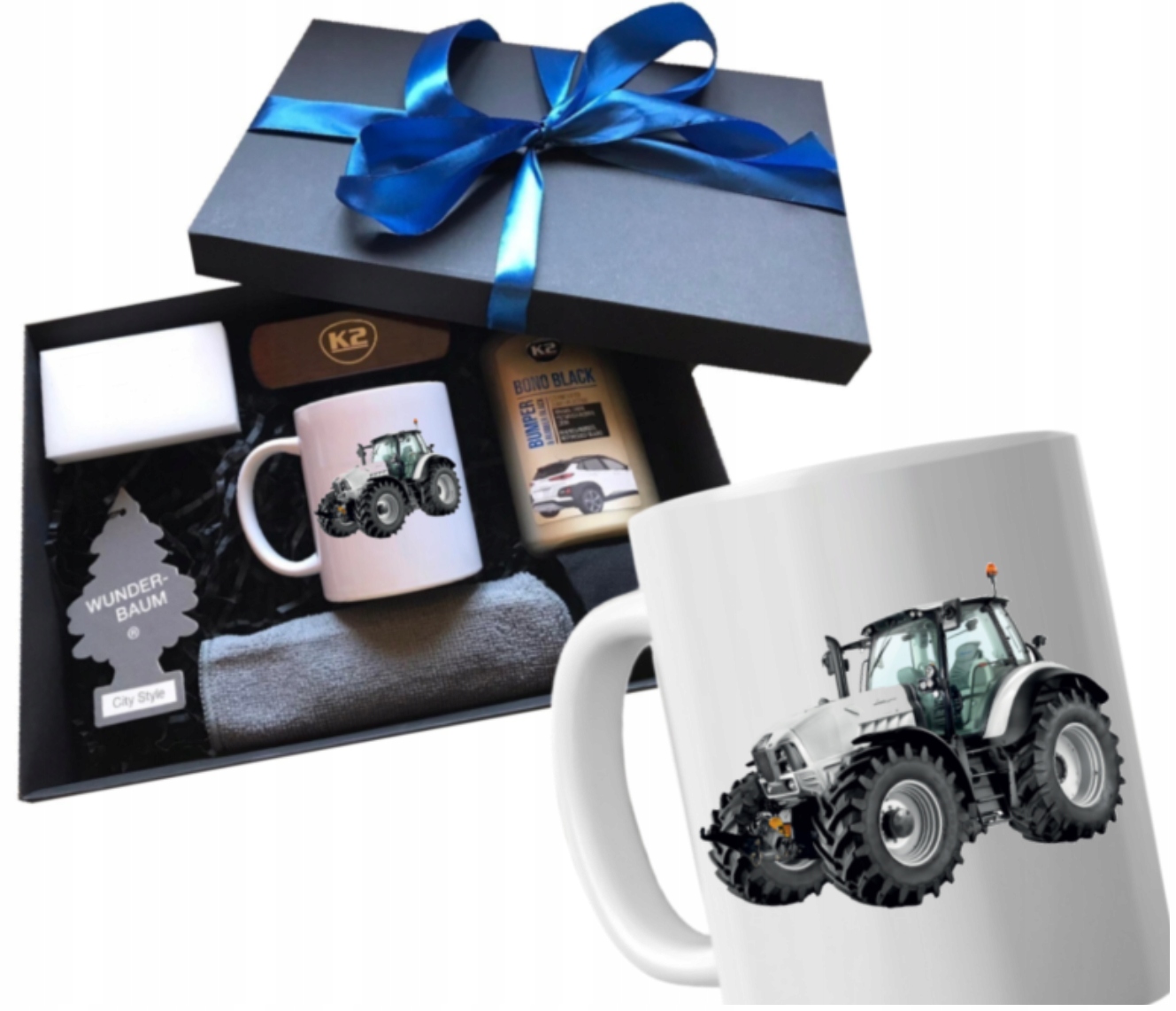 Sada dárek hrnků pro farmáře, řidiče Lamborghini, vychytávky traktor