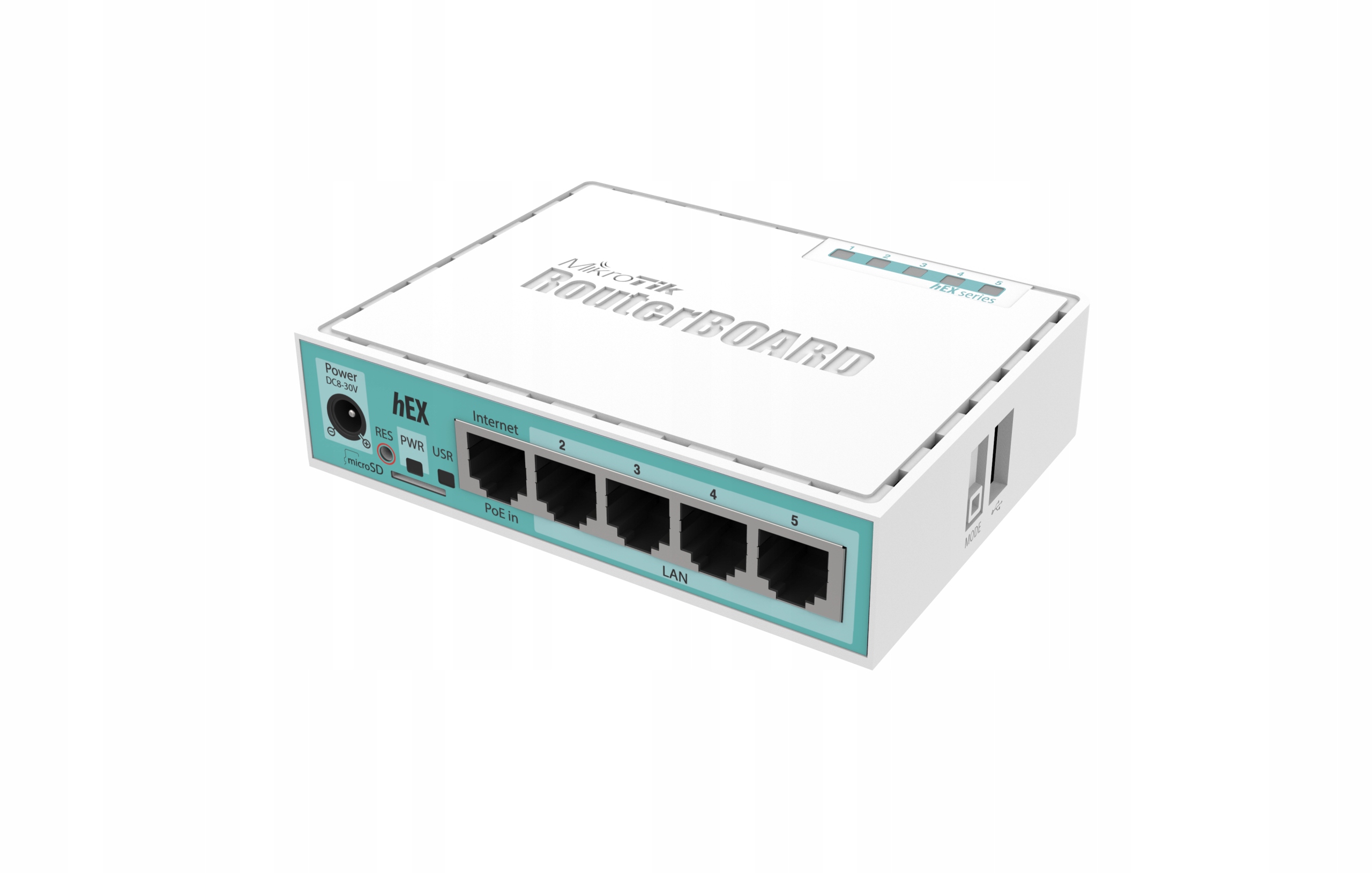 Mikrotik Wired Ethernet Router (No Wifi) RB750Gr3, hEX, Dual Core 880MHz Cp