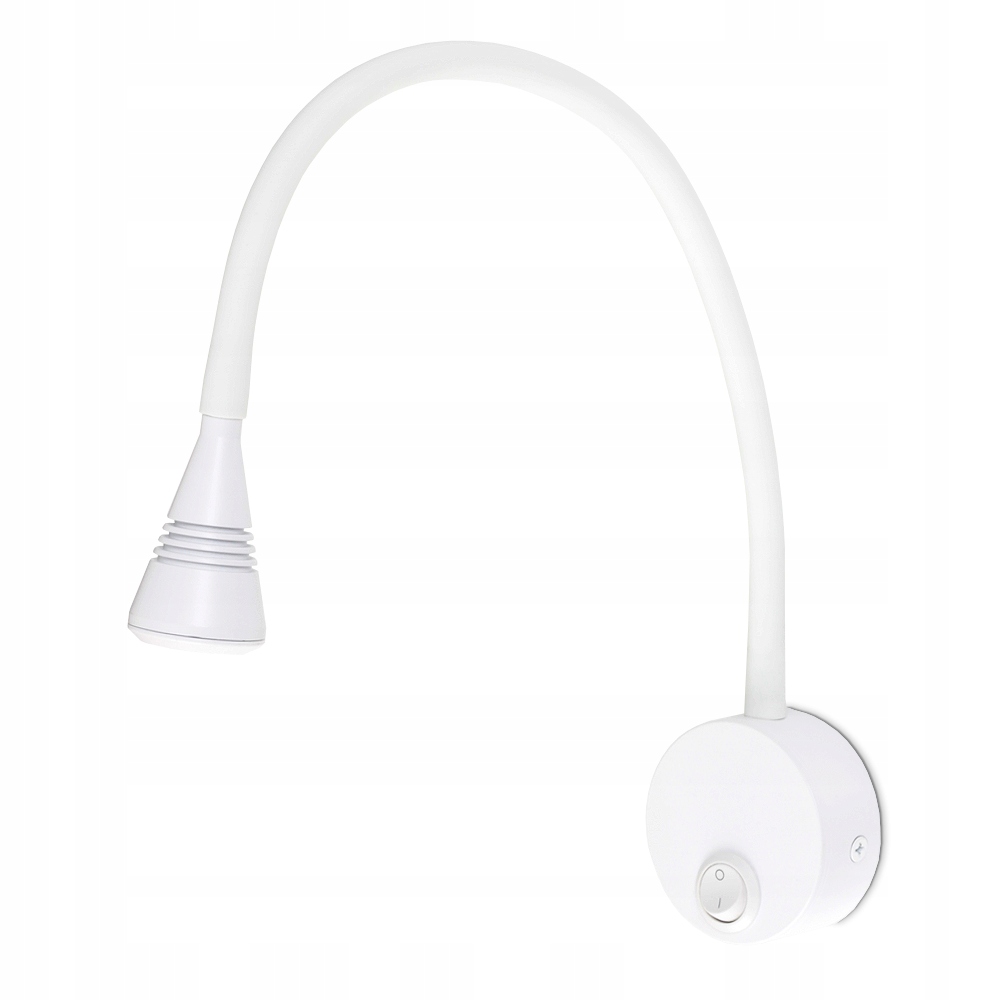 

Lampa ścienna do czytania kinkiet Led 3W wył Biała