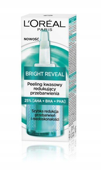Loreal Bright Reveal Kyselý Peeling Redukující Zabarvení 25 ML