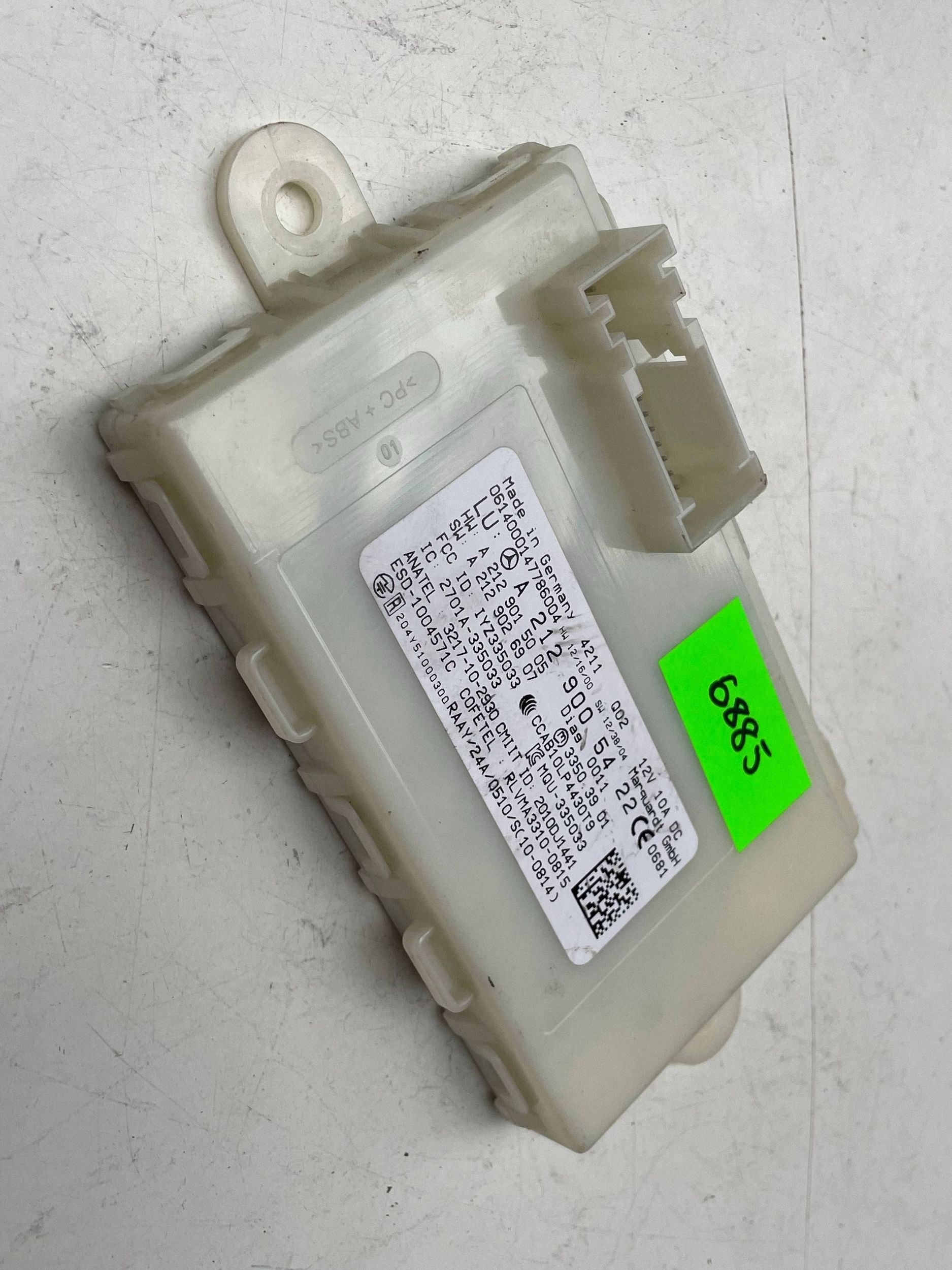 MERCEDES GL II X166 12- control unit module KEYLESS A2129005422 !J