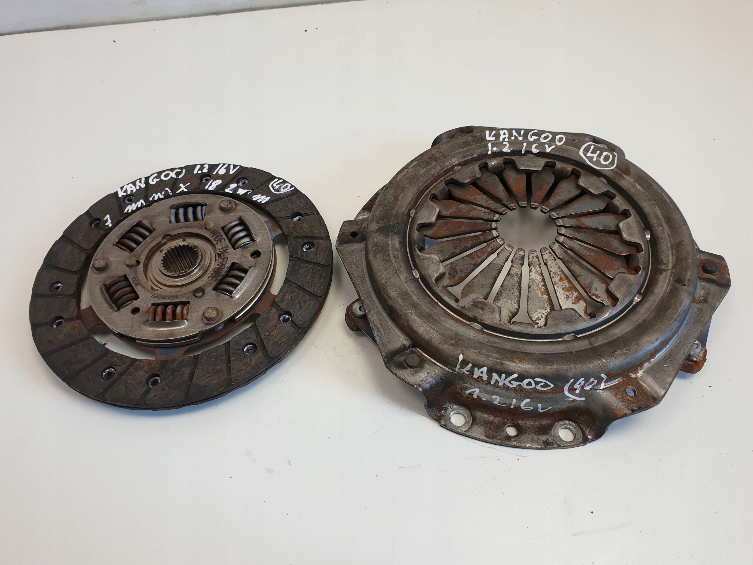 Renault Kangoo і 1.2 16V зчеплення диск притискна