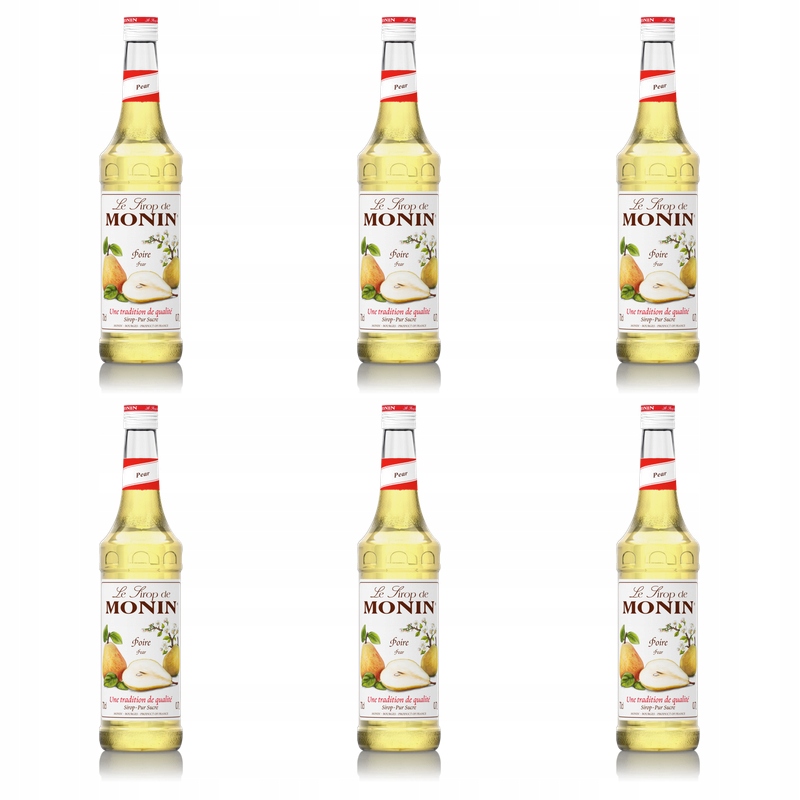 Monin Pear syrop gruszkowy 0,7l X6