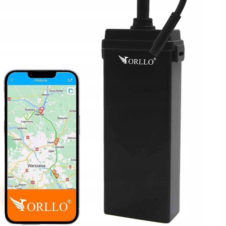 Gps lokátor Vysielač Alarm Gsm Auto Orllo Car Track 4G