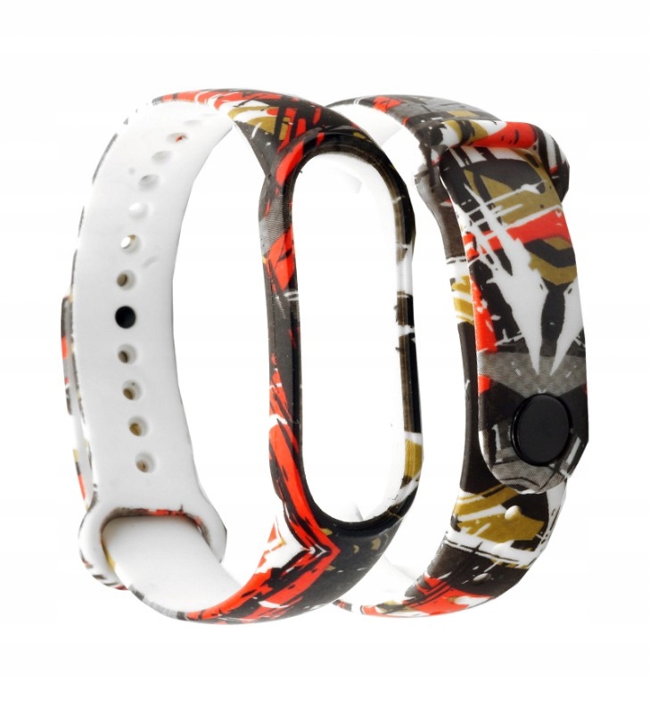 Pasek opaska Smart Band MI BAND M4 M5 M6 Mi3 Mi4 Materiał guma