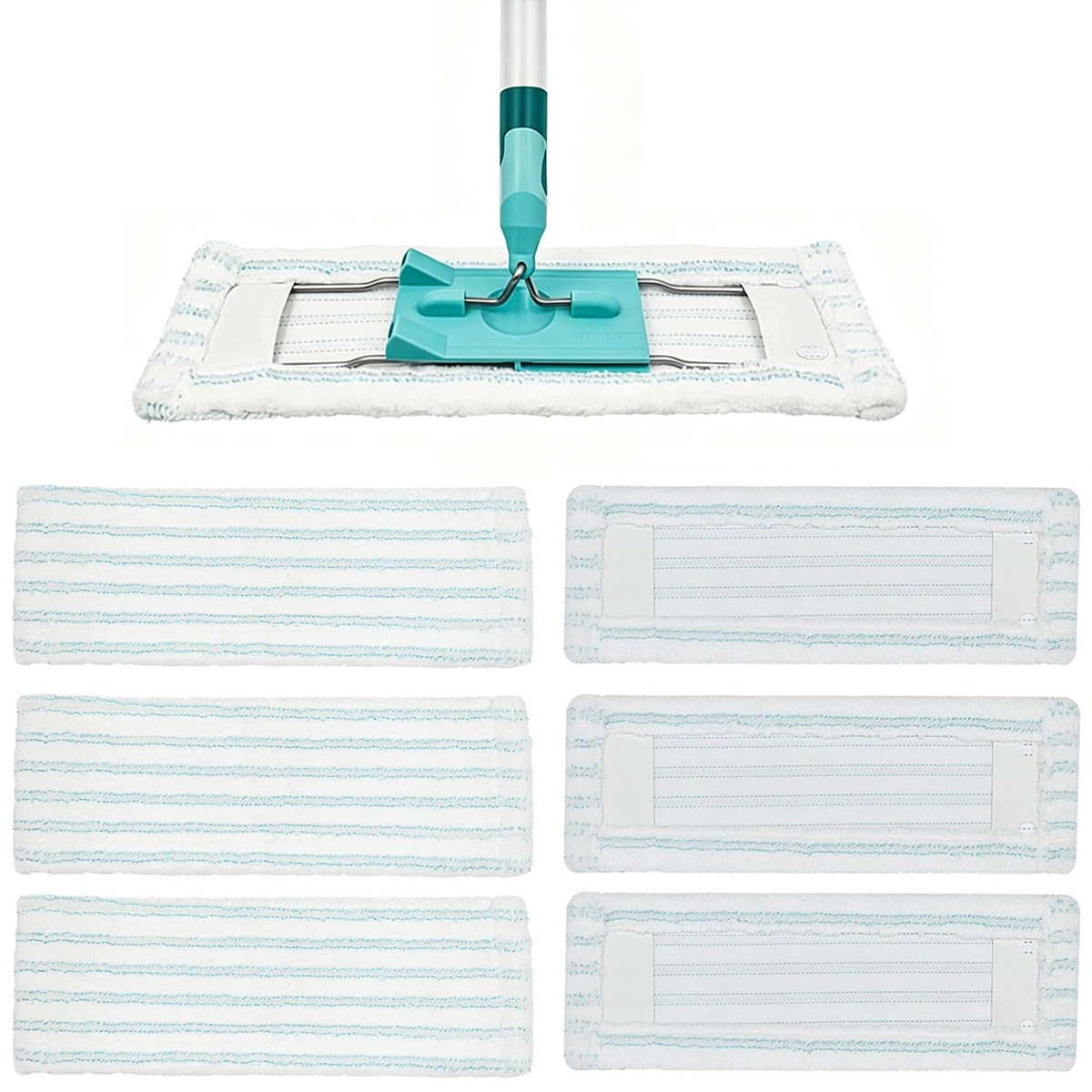 Vložka 6 Ks Do Plochého Mopu Sada Pro Leifhei Profi XL Absorpční