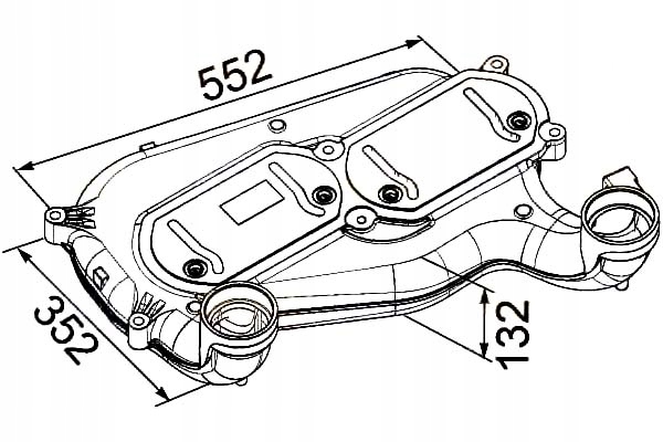 HELLA INTERCOOLER Producent części Hella