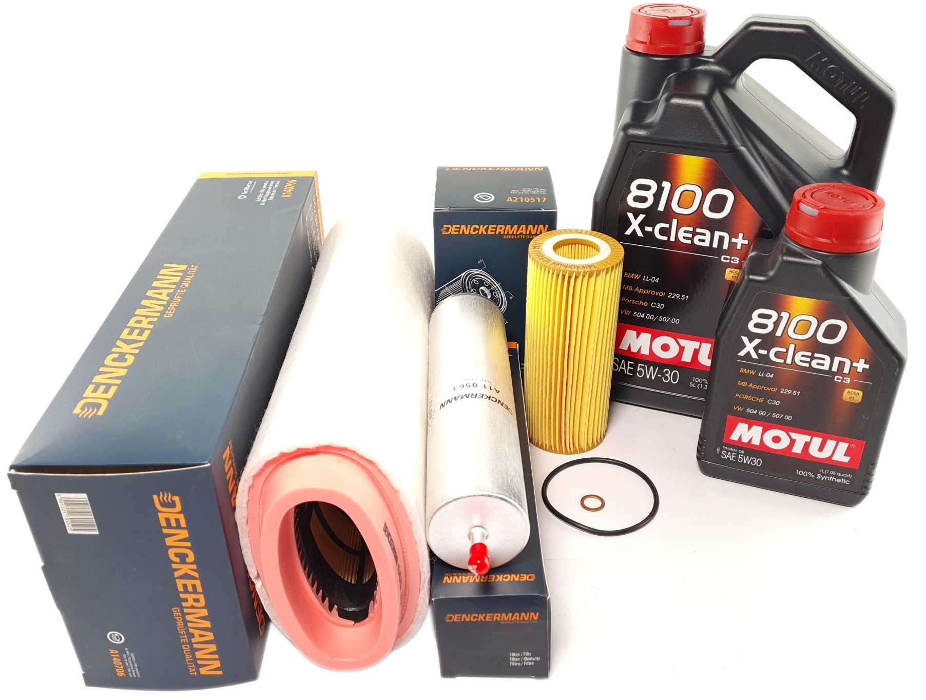 

3 Filtry 6L Oleju 5W30 Bmw X3 E83 2.0d 150KM M47