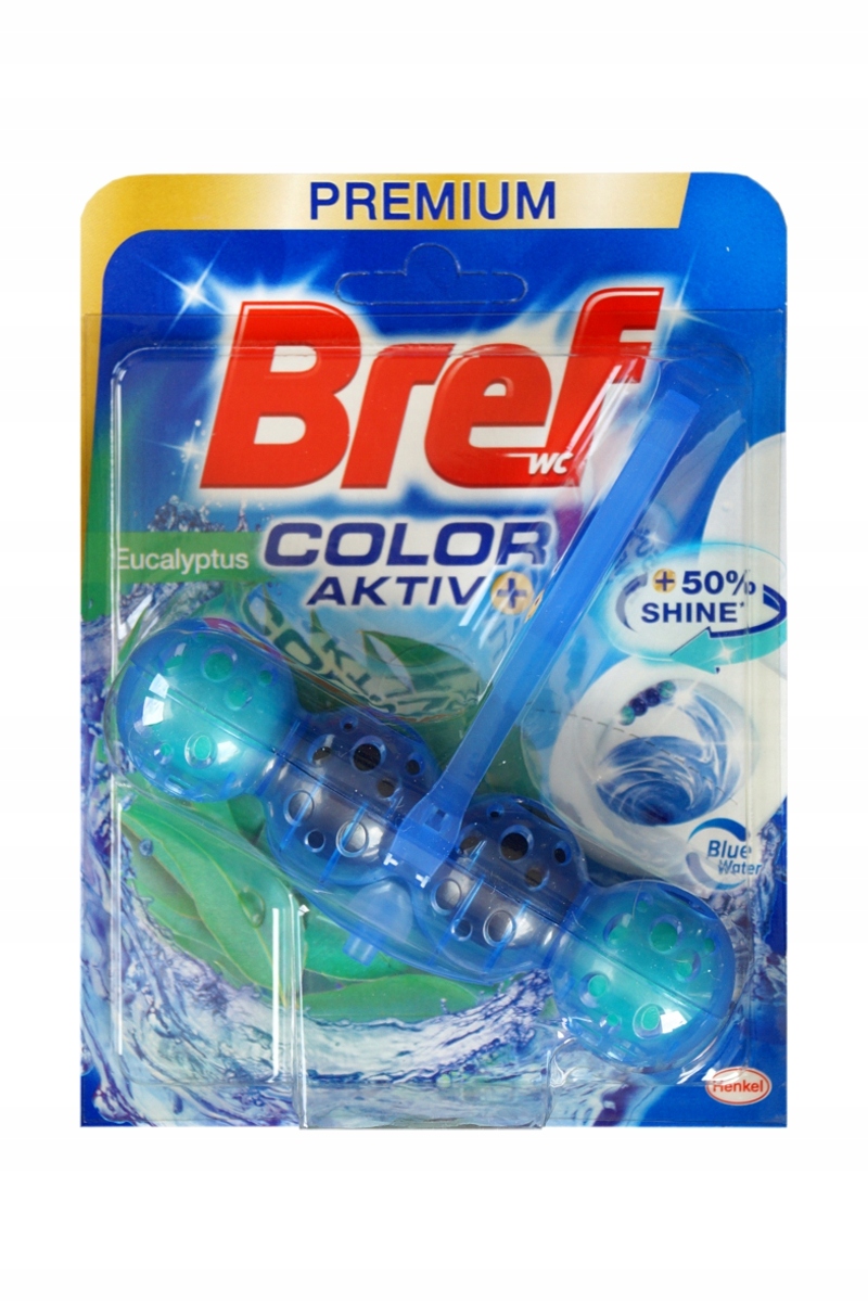 

Bref Color Activ+ zawieszka do Wc, 50 g eukaliptus