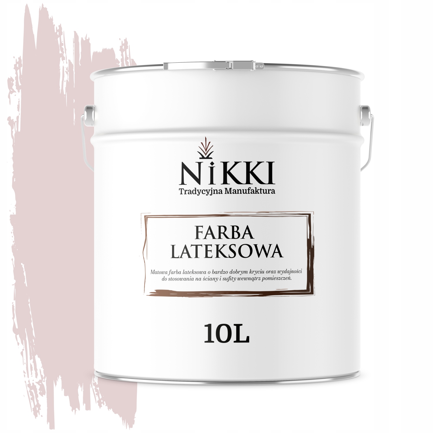 Latexová Farba Na Stenu Púdrová Ružová Svetlá H3266 10L Matná Na Steny