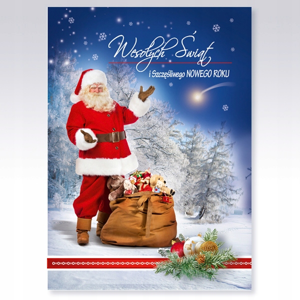 KARNET LAURKA ŚWIĘTA BOŻE NARODZENIE BN + KOPERTA