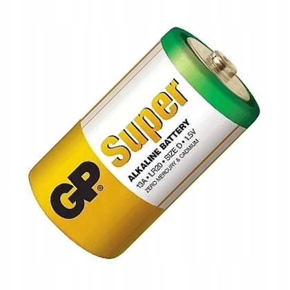 

Gp Bateria Gruby Paluszek Alkaliczna D LR20 R20