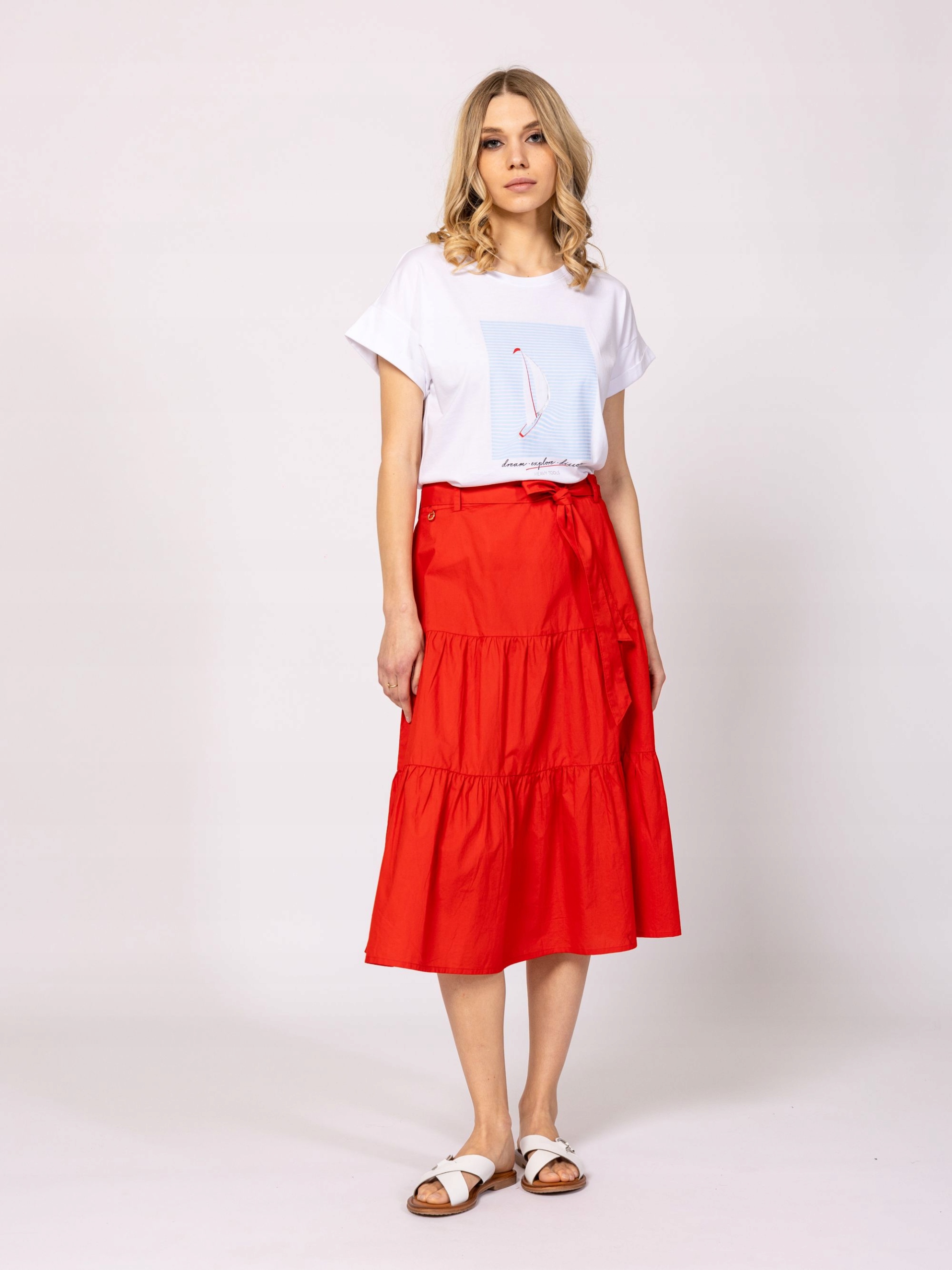 Sukně Heavy Tools Nikla Red M