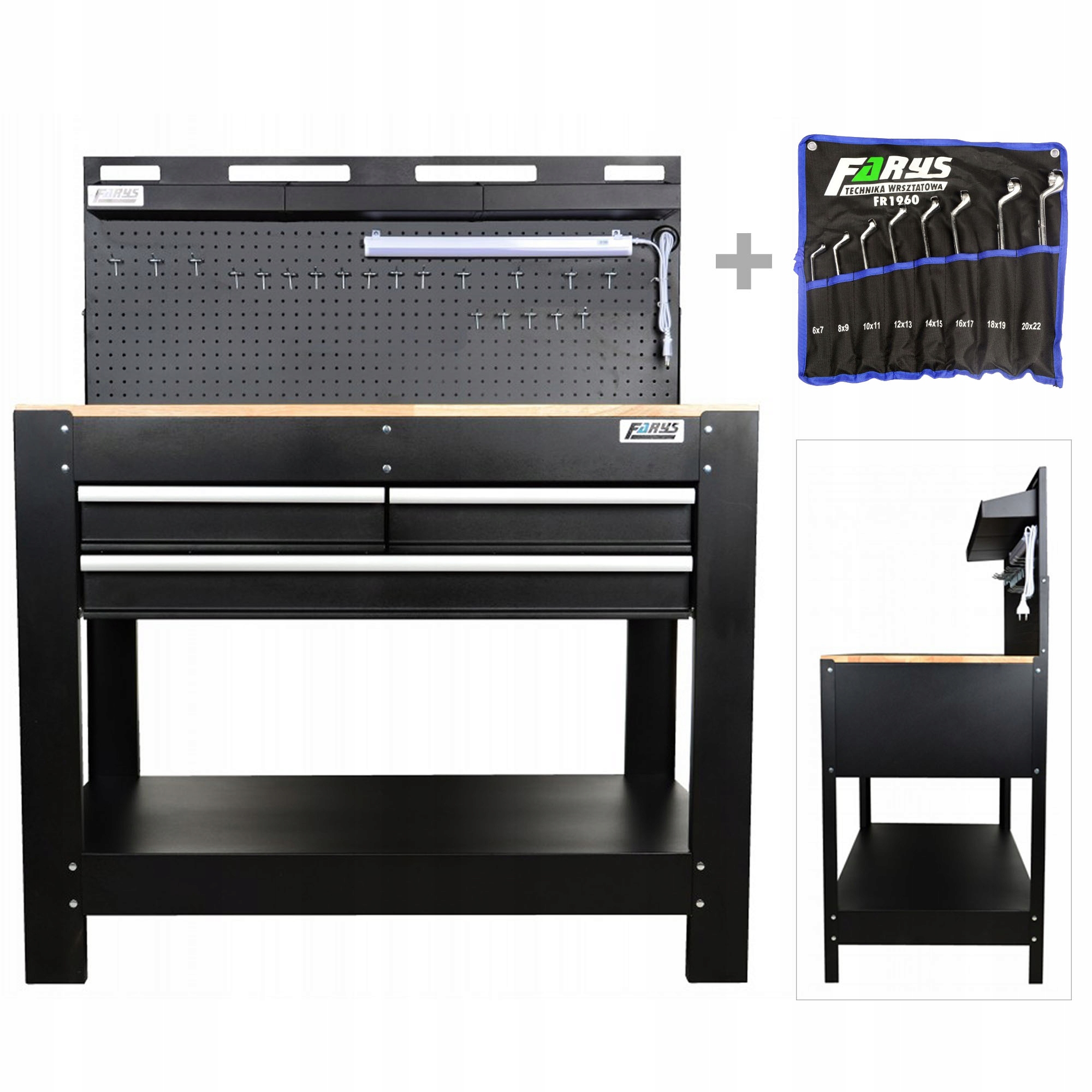 SZAFKA WARSZTATOWA STÓŁ WARSZTATOWY Mocny Farys