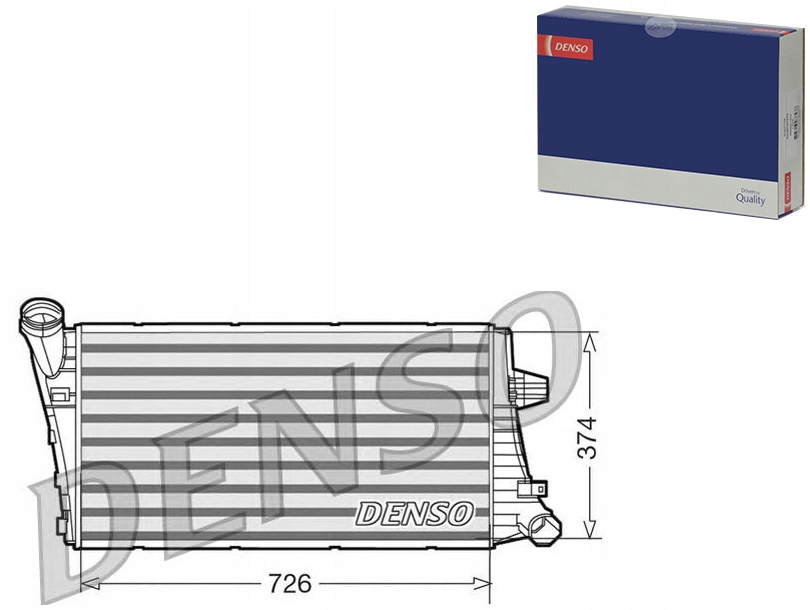 DENSO INTERCOOLER LDV MAXUS 2.5D 02.05-12.09 DENSO