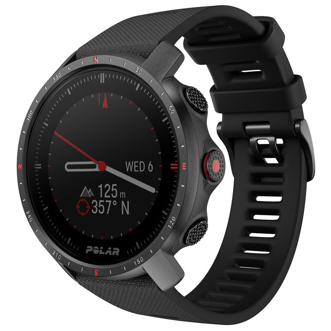 Pánske inteligentné hodinky Polar 725882058696, čierny remienok