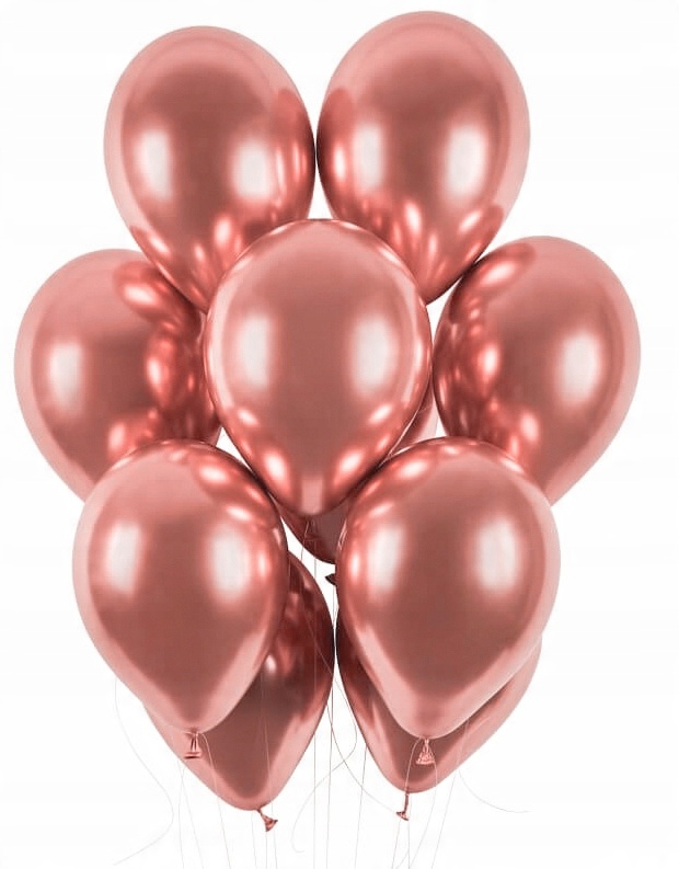 

Balony Metaliczne Różowe Złoto Rose Gold 10szt.