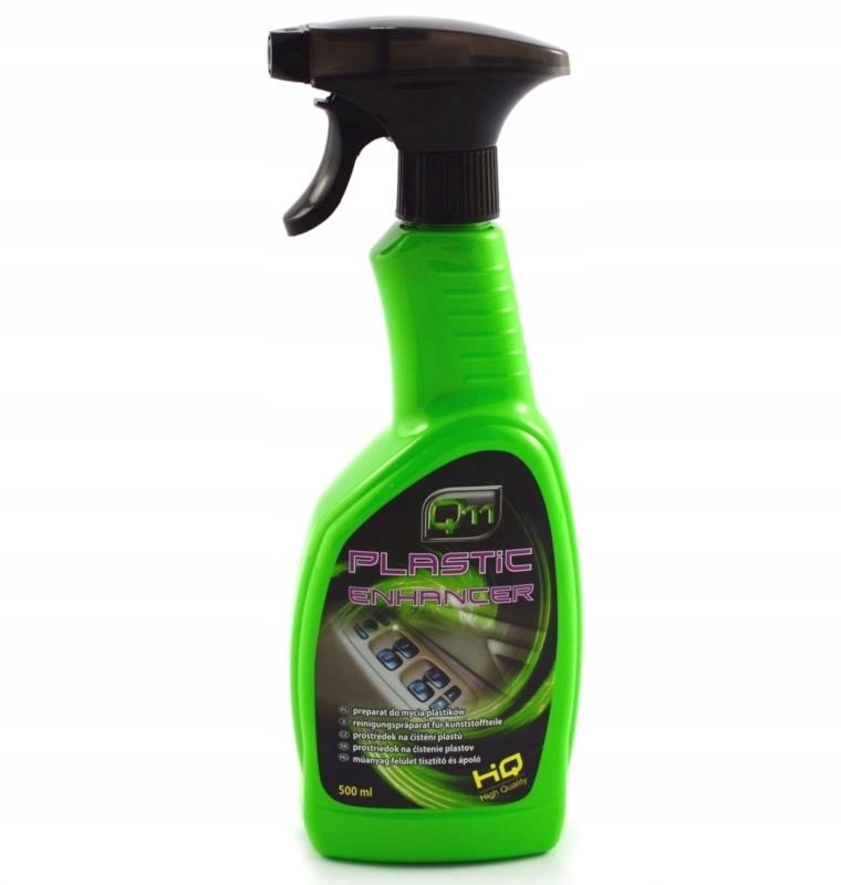 Płyn spray Do Czyszczenia I Konserwacji Plastików Q11 500ml Polska