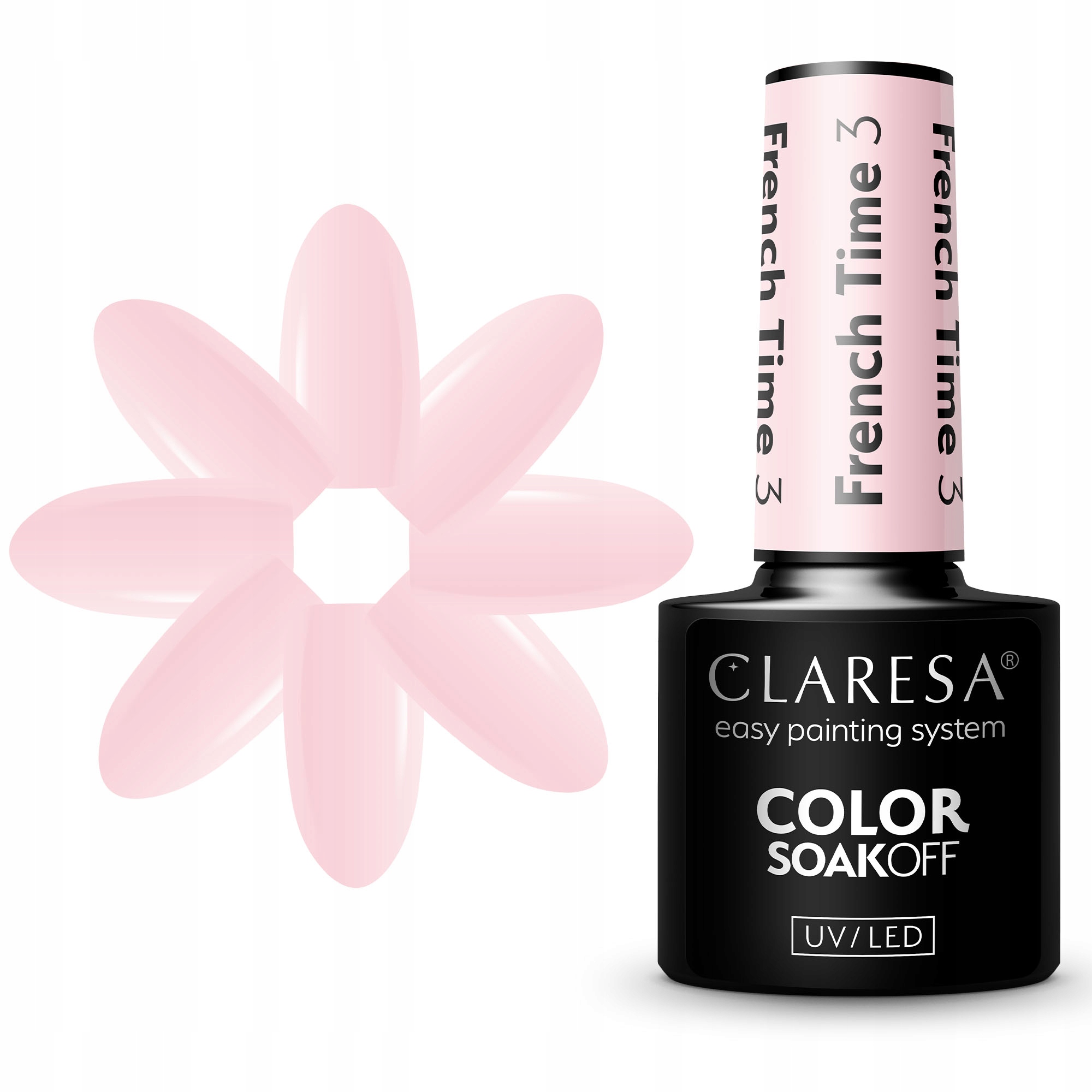 

Claresa Lakier hybrydowy French Time 3 5g