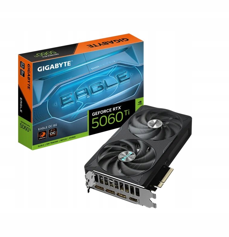 Gigabyte GeForce Rtx 5060 Ti Eagle Oc 8GB GDDR7 GV-N506TEAGLE OC-8GD