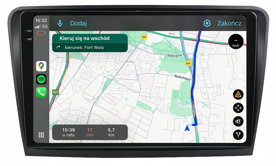 Skoda Superb 2 Rádio Navigace Android TS20 12GB/256GB 2K Qled