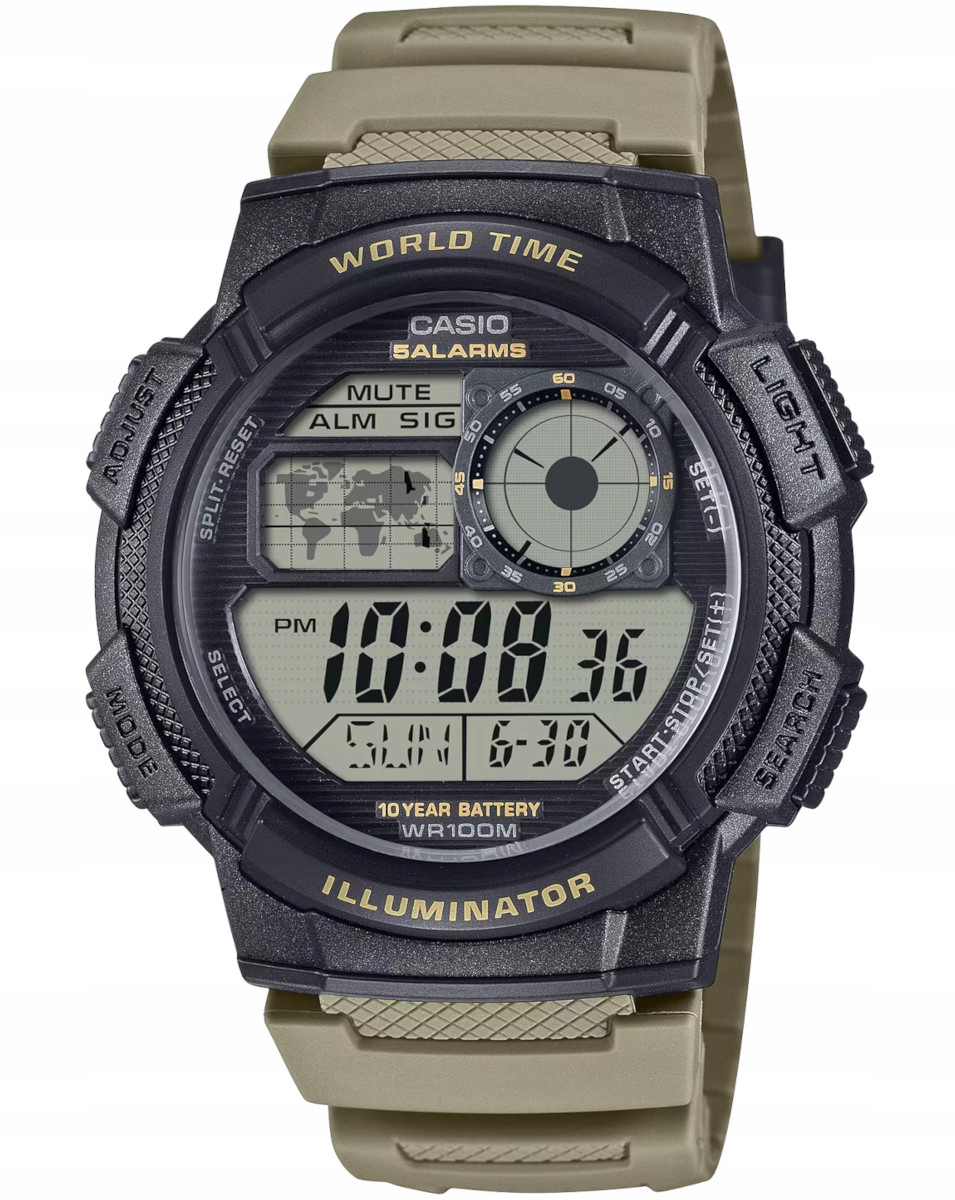Nové Sportovní Pánské Hodinky Casio AE-1000W WR100M GWAR.3+3 Zibi